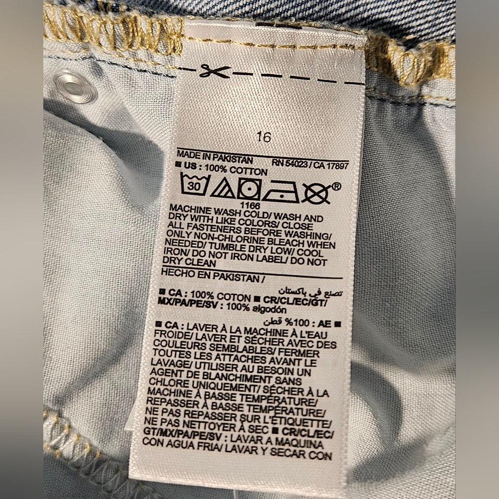 Old Navy Blue Flare Wide Leg Jeans - Picture 5 of 11
